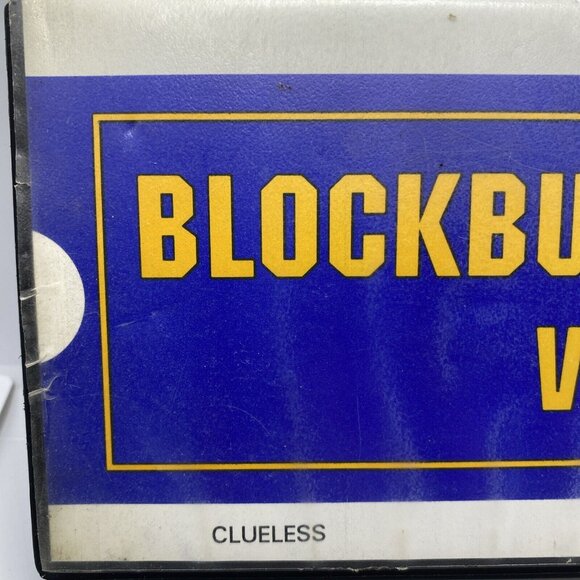 Blockbuster Video Clueless VHS Rental Store Movie Clamshell Case - Picture 3 of 15